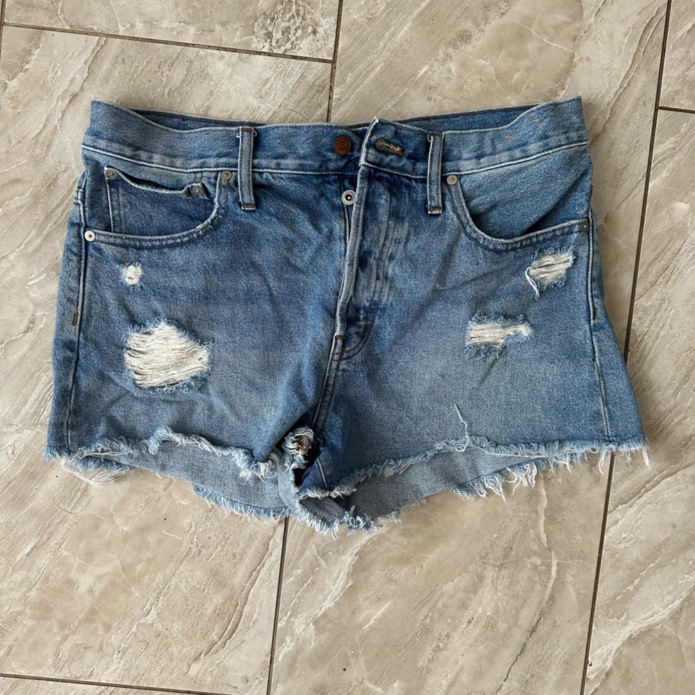 Madewell relaxed denim shorts